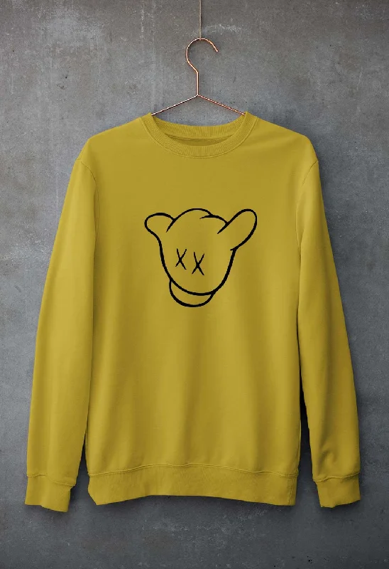 Kaws Unisex Sweatshirt for Men/Women Hoodie with Relaxed Fit Easy Casual