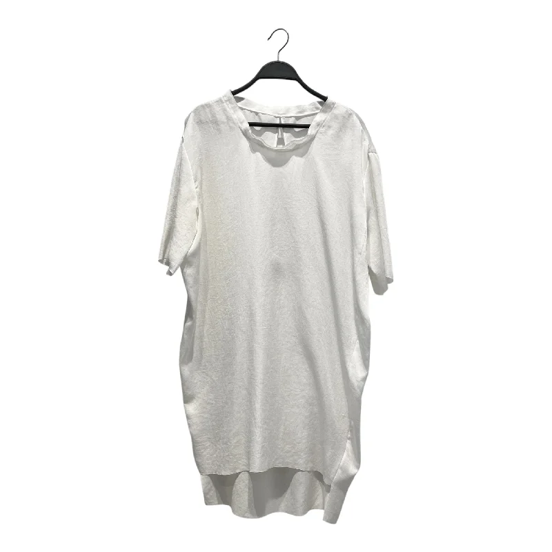 Acne Studios/Blouse/34/Polyester/WHT/OPEN BACK LONG BLOUSE Casual Button Blouse
