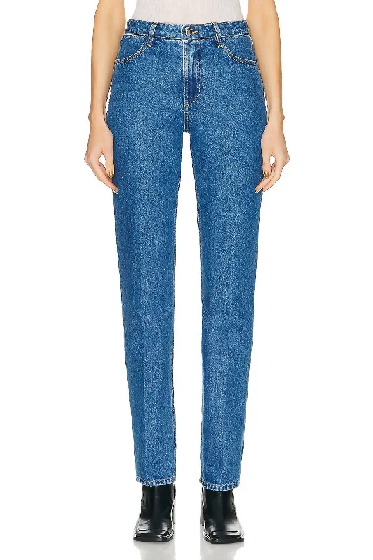 Straight Leg Jean In Coco Stylish Tapered Fit Jeans