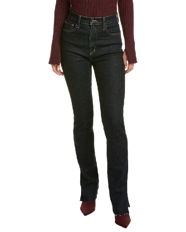 Favorite Daughter Valentina Jasper Super High-Rise Jean Elegant Tapered Leg Denim