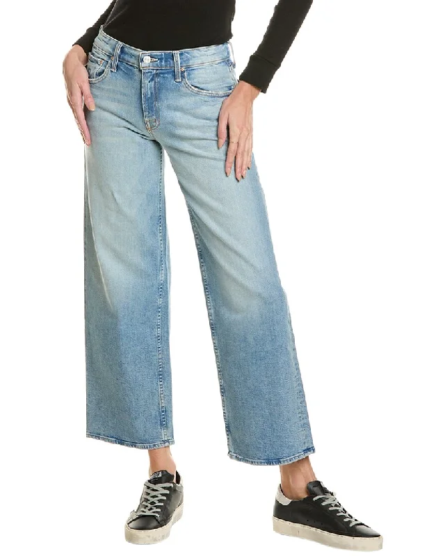 MOTHER The Down Low Spinner Hover I Confess Jean Stylish Shredded Denim Jeans