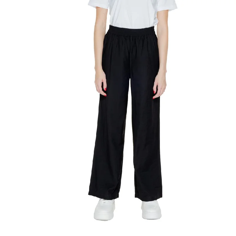Jacqueline De Yong  Viscose Jeans & Women's Pant Chic Rolled Cuff Denim Jeans
