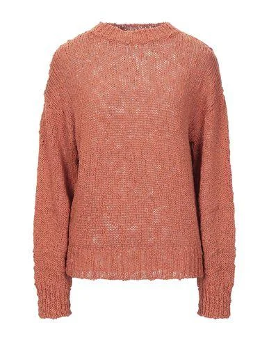 Vanessa Bruno Women Jumper Brown M INT Tailored Straight A-Line