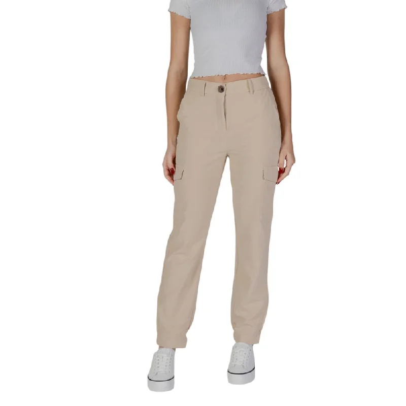 B.Young  Polyester Jeans & Women's Pant Stylish High-Rise Mom Jeans