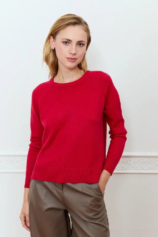 DELUC Begonia Sweater Plaid Sweater Polka Dot Checkered
