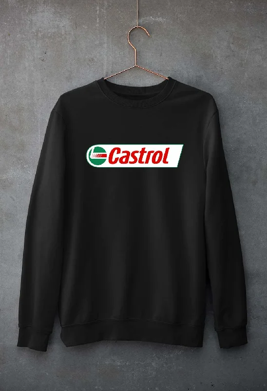 Castrol Unisex Sweatshirt for Men/Women Hoodie with Logo Branding Identity