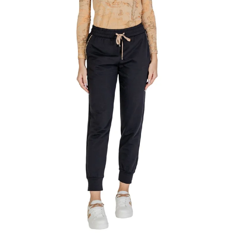 Alviero Martini Prima Classe  Cotton Jeans & Women's Pant Comfortable Folded Hem Jeans