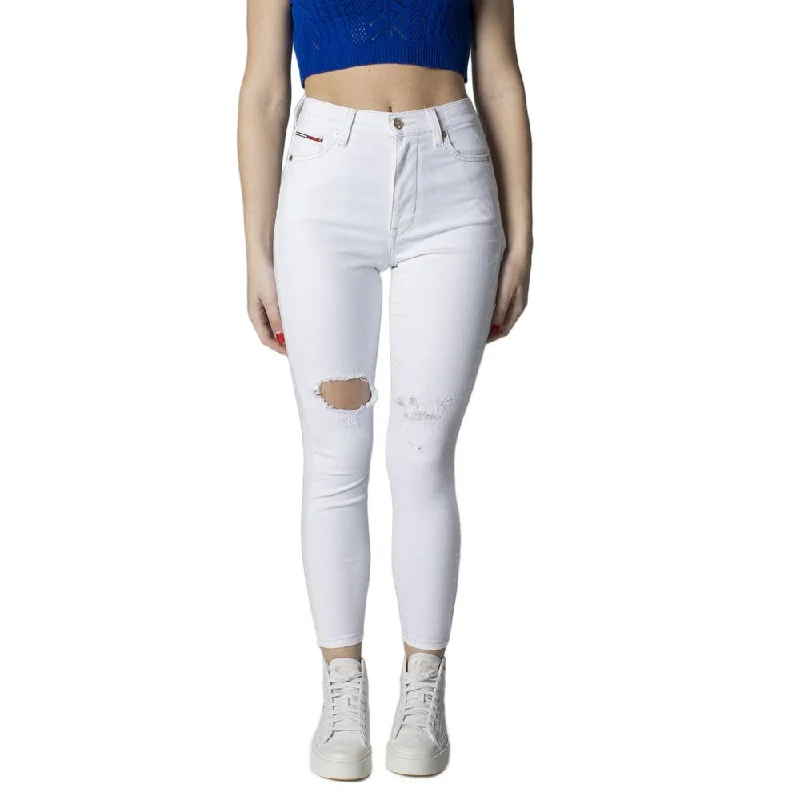Tommy Hilfiger Jeans  Cotton Jeans & Women's Pant Comfortable Zip-Fly Denim Jeans