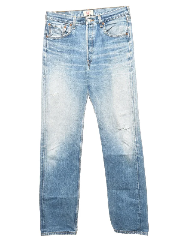 Levis 501 Jeans - W32 L35 Classic Slim Fit Jeans