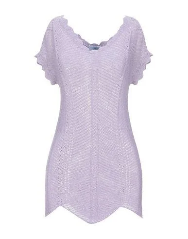 Blumarine Women Jumper Light purple 8 UK Soft Cozy Warm