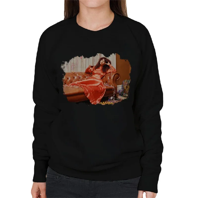 TV Times Kate Bush Laid Back Women's Sweatshirt Hoodie with Drop Shoulder Relaxed Streetwear TV Times Kate Bush Laid Back Women's Sweatshirt Hoodie with Drop Shoulder Relaxed Streetwear