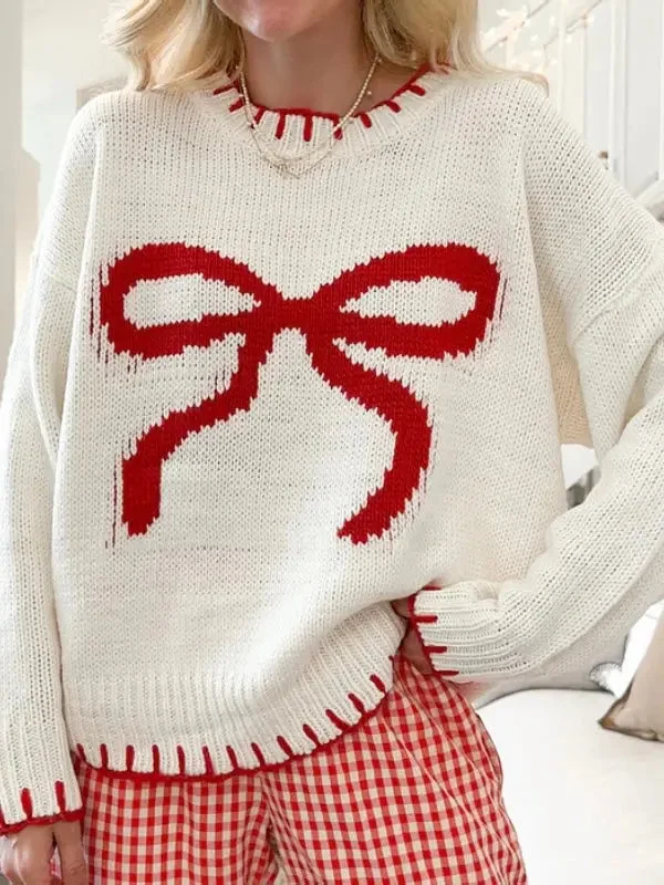 red & white