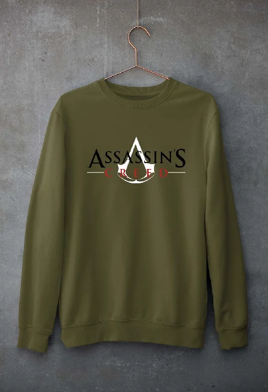 Assassin Creed Unisex Sweatshirt for Men/Women Hoodie with Hem Detail Decorative Unique Assassin Creed Unisex Sweatshirt for Men/Women Hoodie with Hem Detail Decorative Unique