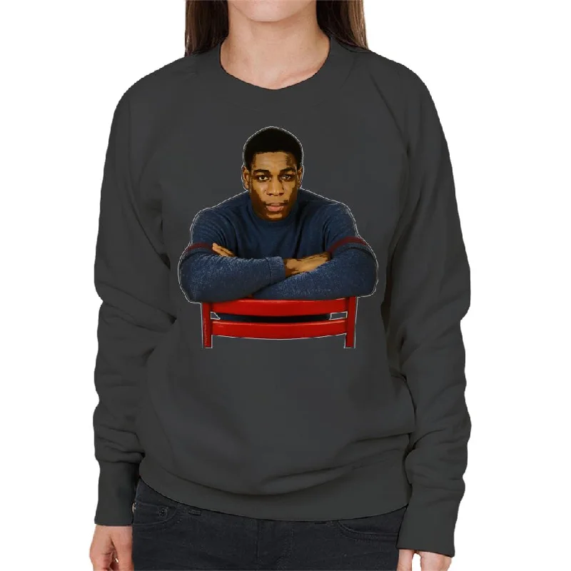 TV Times Frank Bruno 1985 Women's Sweatshirt Hoodie Jacket Zipper Layering