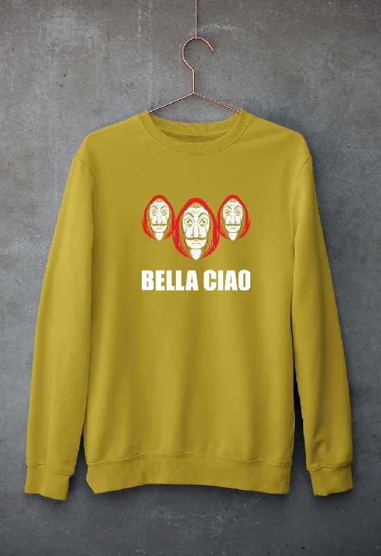 Money Heist Bella Ciao Unisex Sweatshirt for Men/Women Hoodie with Hem Fringe Bohemian Relaxed Money Heist Bella Ciao Unisex Sweatshirt for Men/Women Hoodie with Hem Fringe Bohemian Relaxed
