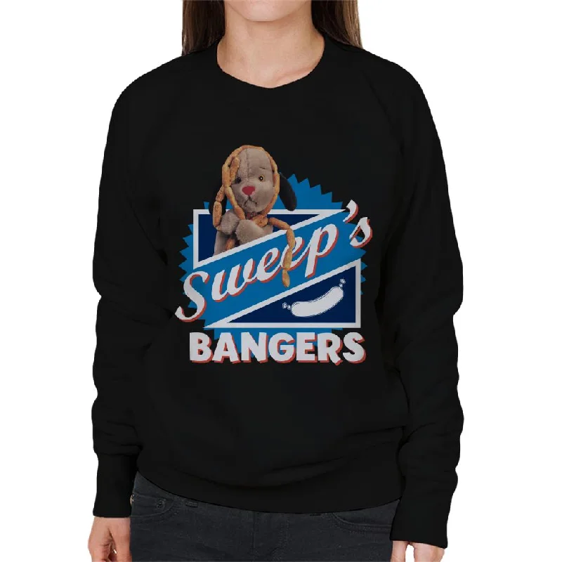 Sooty Sweep's Bangers Women's Sweatshirt Hoodie with Drawcord Adjustable Secure