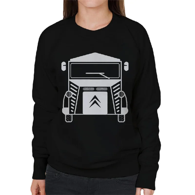 Citroën Classic Type H Women's Sweatshirt Hoodie with Color Block Contrast Stylish