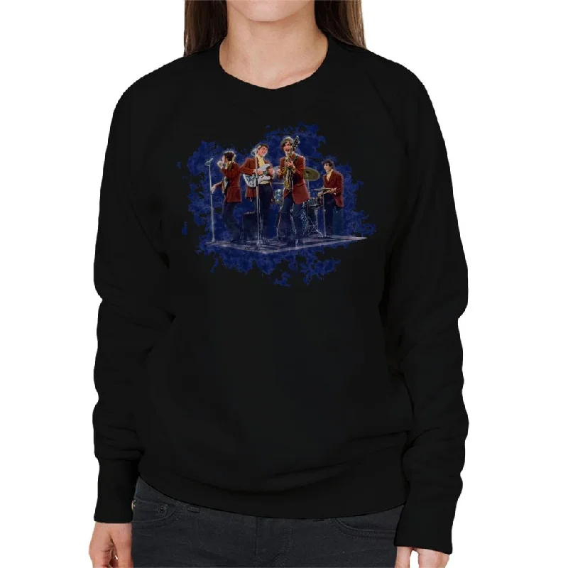 TV Times The Kinks Perfoming Live Women's Sweatshirt Hoodie with Tied Waist Feminine Flattering TV Times The Kinks Perfoming Live Women's Sweatshirt Hoodie with Tied Waist Feminine Flattering