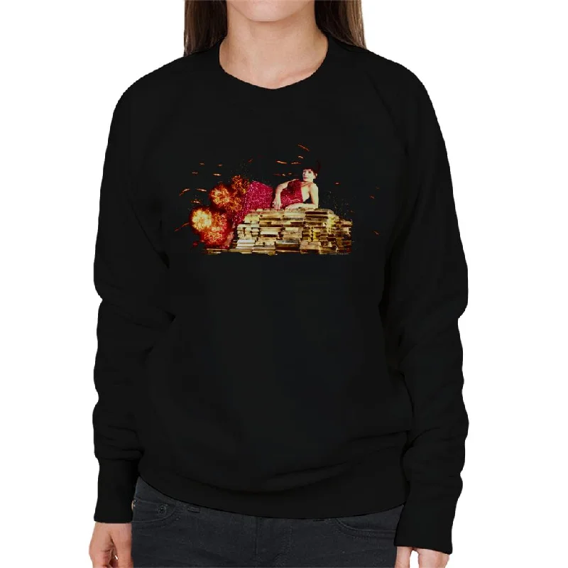 TV Times Shirley Bassey Gold Bullion Women's Sweatshirt Graphic Hoodie Design Print