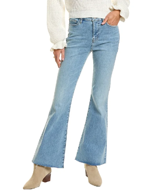 FRAME Denim Le Easy Colorado Flare Jean Trendy Layered Pocket Jeans