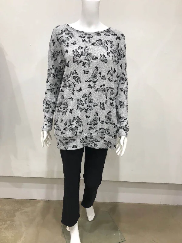 Butterfly jumper Velvet Chenille Corduroy