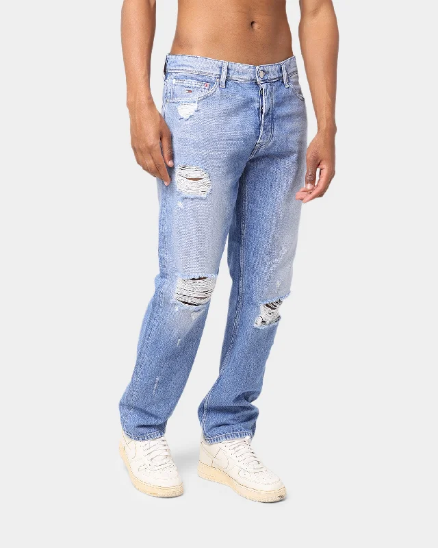 Tommy Jeans Ethan Relaxed Straight Leg Jeans Denim Light Comfortable Mid-Rise Jeans