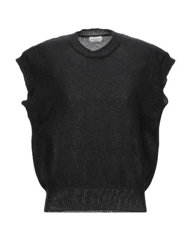 Dries Van Noten Women Jumper Black M INT High Neck Crew Neck V-Neck