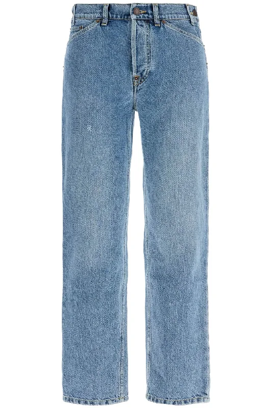 Moschino Women's Slim Fit Jeans With Adjustable Waistband Classic Blue Denim Jeans