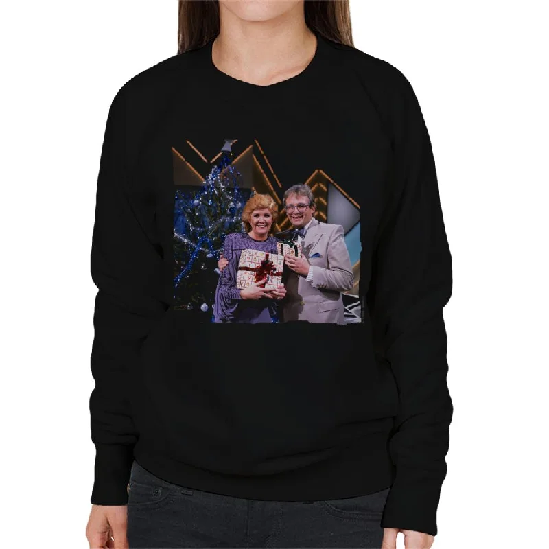 TV Times Cilla Black And Christopher Biggins Christmas 1984 Women's Sweatshirt Hoodie with Hem Drawcord Adjustable Customizable TV Times Cilla Black And Christopher Biggins Christmas 1984 Women's Sweatshirt Hoodie with Hem Drawcord Adjustable Customizable