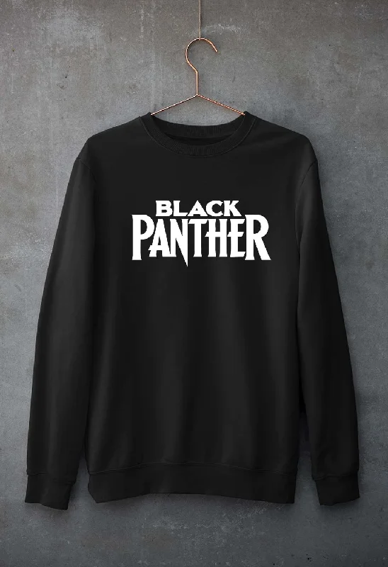 Black Panther Superhero Unisex Sweatshirt for Men/Women Hoodie with Oversized Fit Loose Comfortable