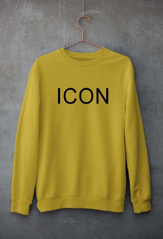ICON Unisex Sweatshirt for Men/Women Hoodie with Fur Luxurious Winter
