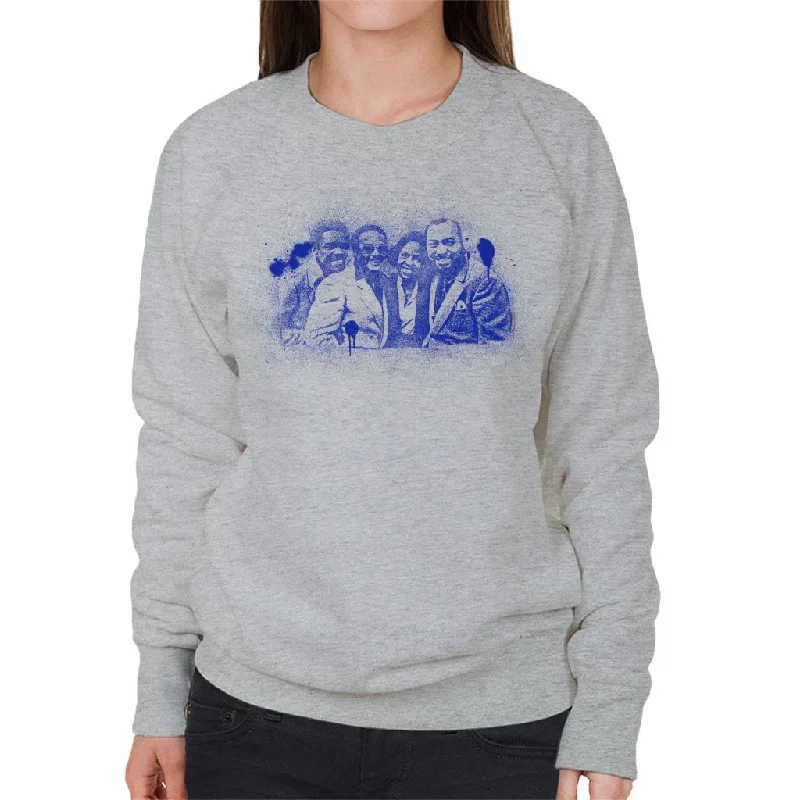 TV Times Gladys Knight And The Pips 1980 Paint Splatter Women's Sweatshirt Hoodie with Ribbed Neckline Snug Warm TV Times Gladys Knight And The Pips 1980 Paint Splatter Women's Sweatshirt Hoodie with Ribbed Neckline Snug Warm
