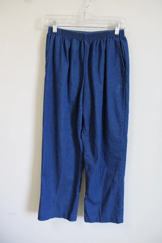 Alfred Dunner Denim Pants | 10 Formal Slim Pants