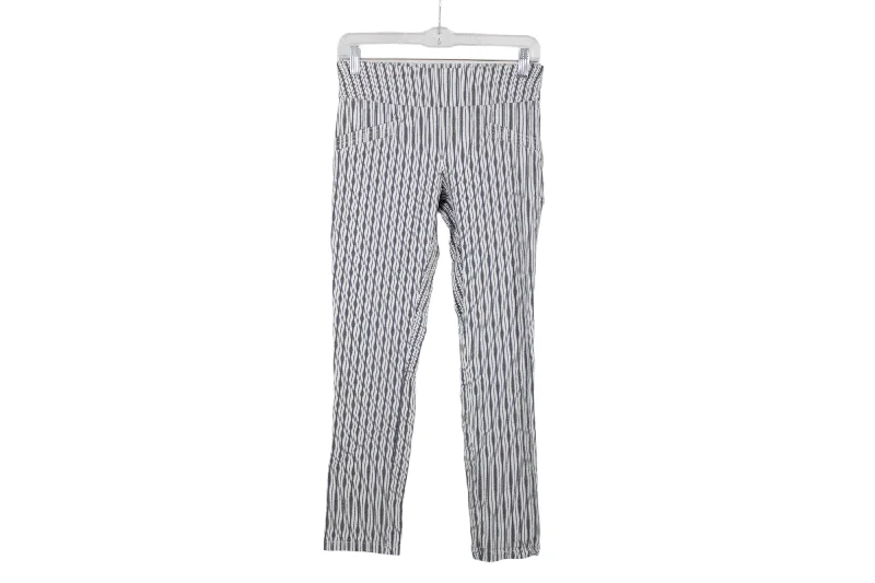 Joe B. Gray Striped Ankle Pant | S Comfy Athletic Pants
