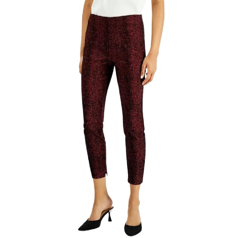 ALFANI -  Jacquard Pants Slim Fit Casual Pants