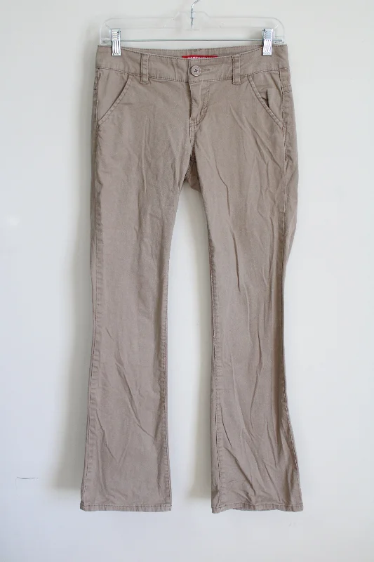 Union Bay Slim Flare Khaki Pants | 1 Wide-Legged Palazzos