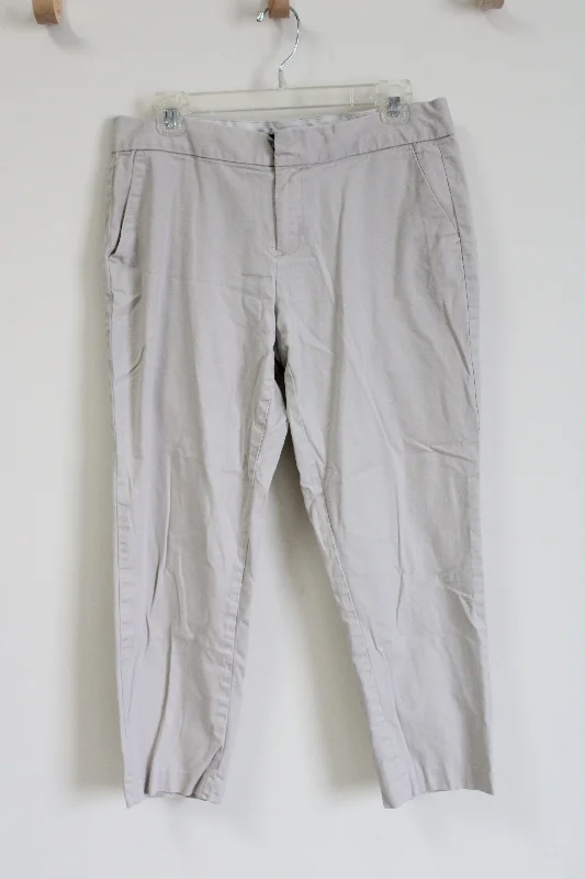 Tommy Hilfiger Khaki Ankle Pants | 8 Comfy Athletic Pants