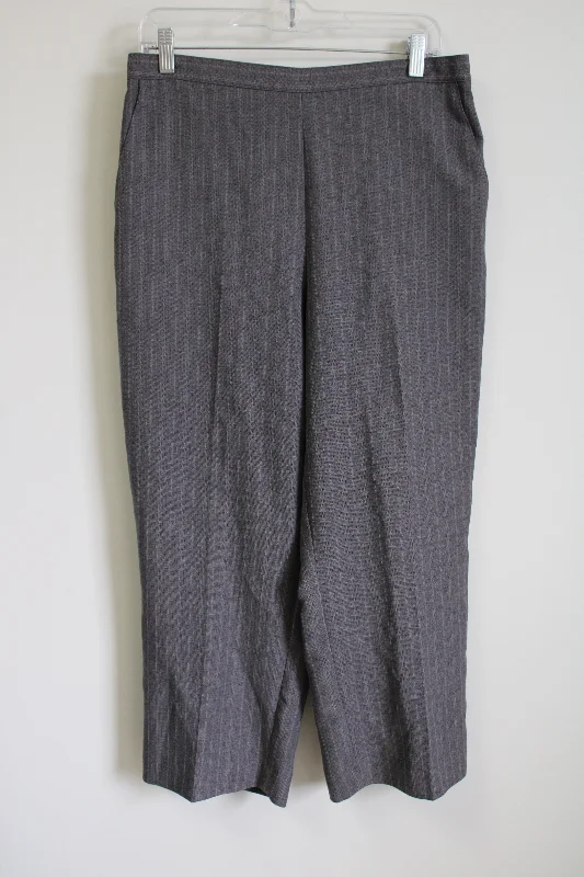 Alfred Dunner Gray Pant | 14 Petite Elegant Trouser Pants