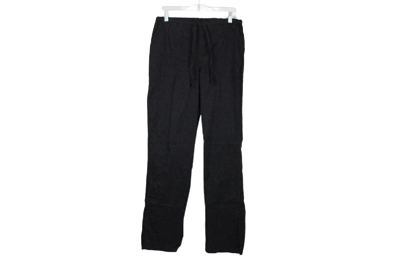 Cherokee Workwear Black Scrub Pants | S Tall Lightweight Linen Pants