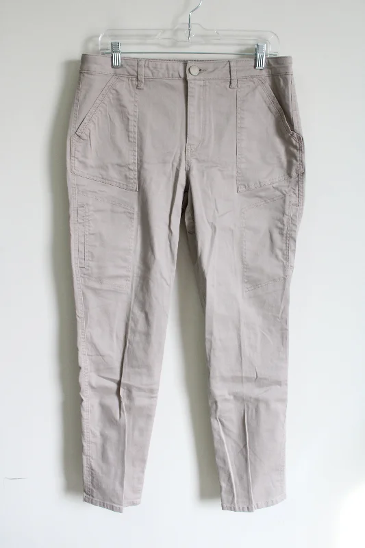 Wit & Wisdom Tan Skinny Pant | 10 Trendy Printed Pants