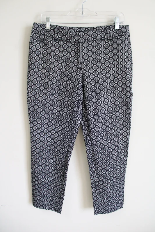 White House Black Market Patterned Slim Ankle Pant | 10 Classic Chino Pants