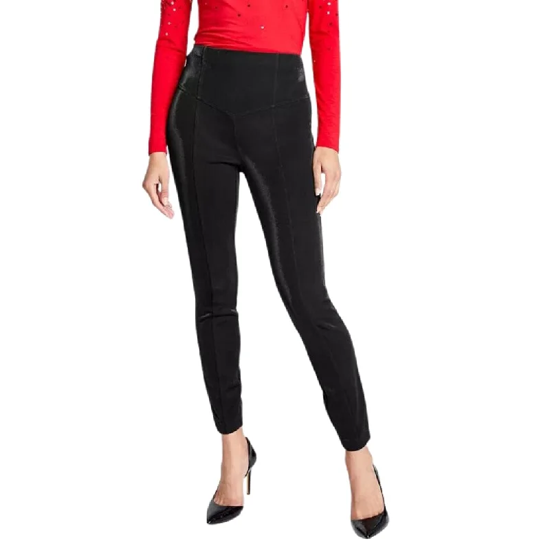 INC  - Pull-on Corset Pants Relaxed High-Waist Trousers