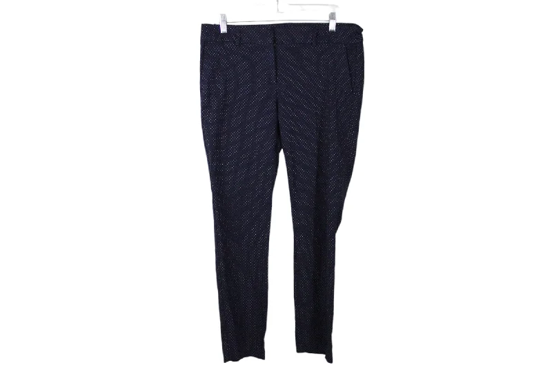 Dalia Navy Blue Dotted Pants | 12 Stylish Casual Pants