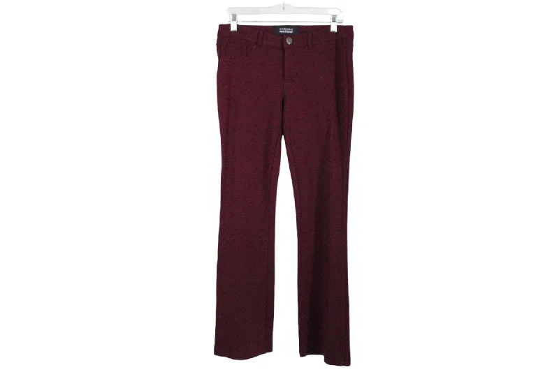 One 5 One Miracle Ab Shaper Maroon Pants | 8 Slim Fit Casual Pants