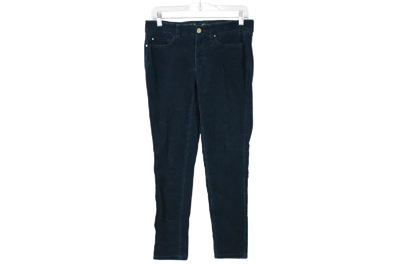 Rafaella Weekend Teal Pant | 6 Petite Casual Skinny Fit Pants
