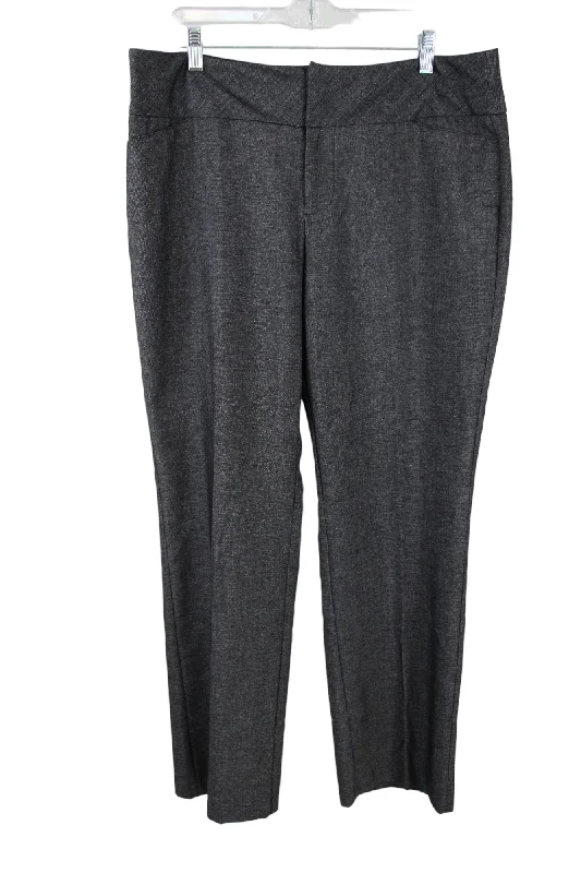 Elle Gray Workwear Pant | 14 Classic Bootcut Trousers