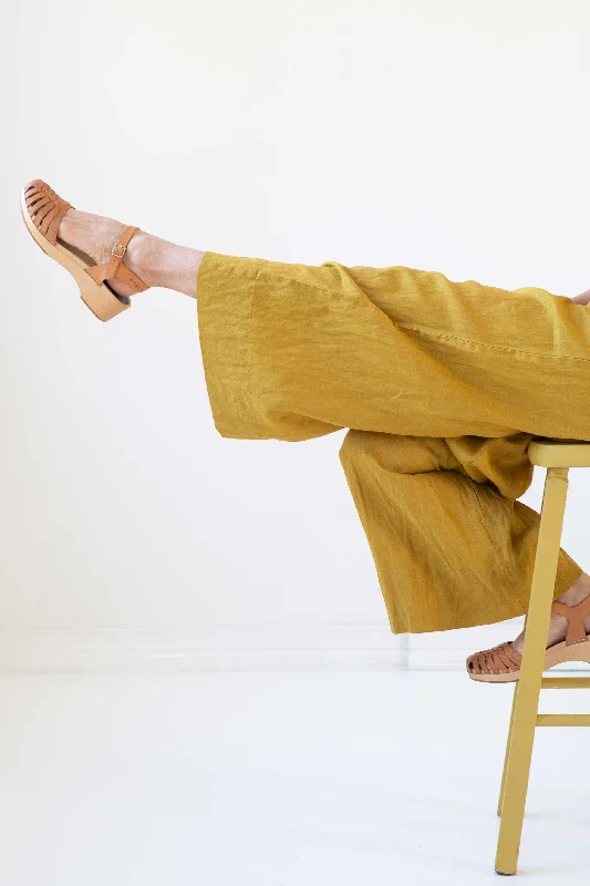 Ollie pant Olivine Comfortable Denim Trousers