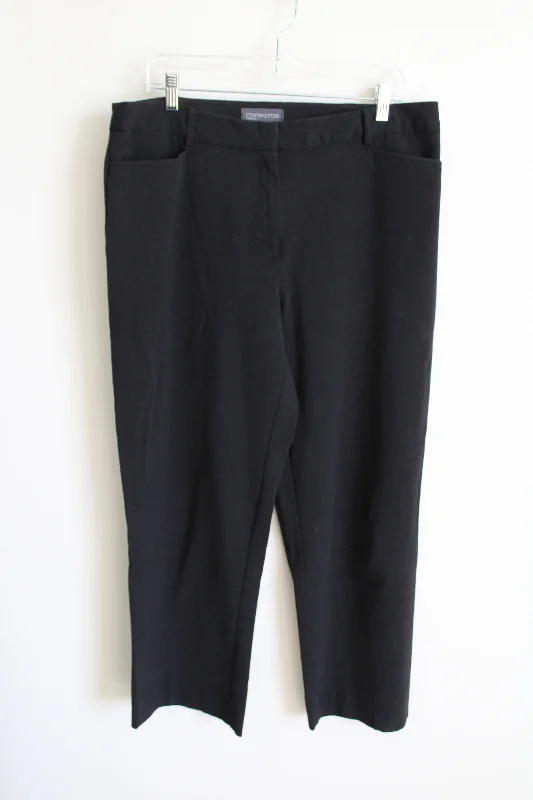 Covington Vanessa Black Pant | 14 Elegant Silk Pants