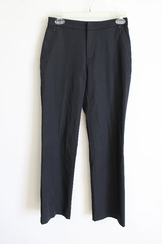 Old Navy Stretch Black Stretch Pant | 2 Classic Straight Pants
