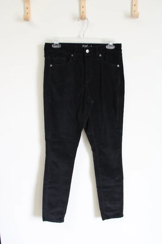 Universal Threads Black Velour Feel Pant | 4 High-Waist Jogger Pants